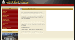 Desktop Screenshot of blackcreektownship.org